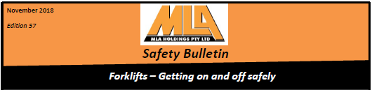 Safety Bulletin Nov 2018