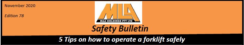 safety bulletin nov